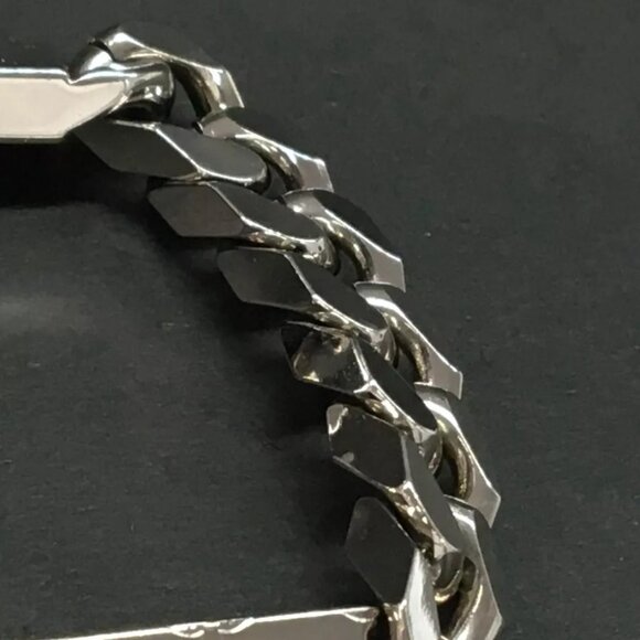 Louis Vuitton Chain Bracelet Monogram Silver Tone - Picture 4 of 7